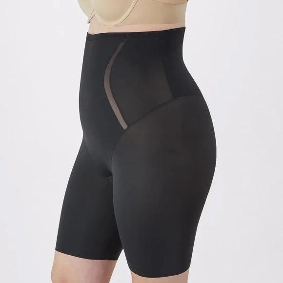 Maidenform High Waist Thigh Slimmer Shapewear Size Small - Picture 3 of 10